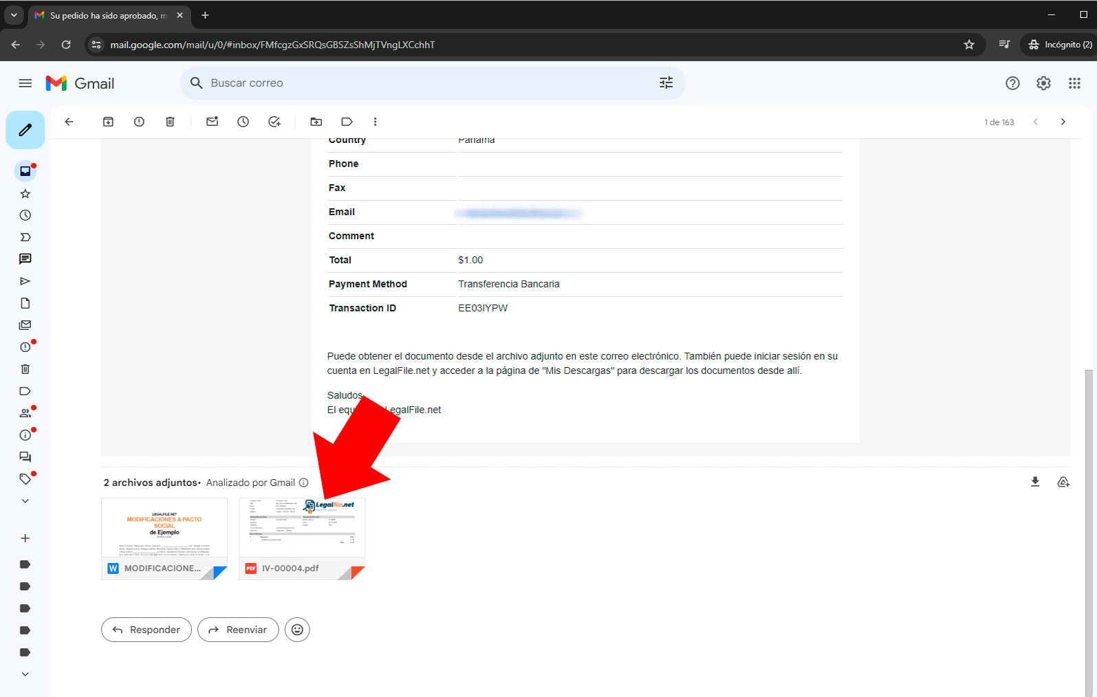 como obtener el recibo